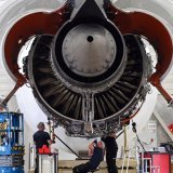 La production d'Airbus en août s'avère habituellement faible: en 2024, elle s'était établie à 47 appareils. KEYSTONE/DPA/MARTIN SCHUTT